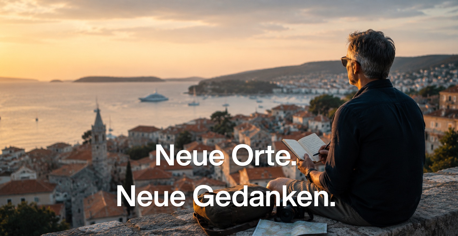 Neue Orte. Neue Gedanken.